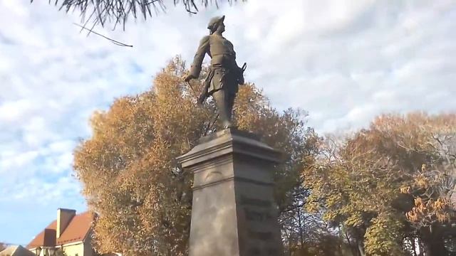 Памятник Петру первому.Таганрог. смотреть онлайн