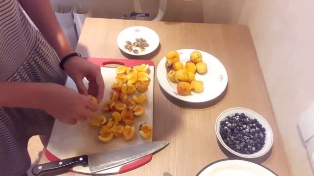 ПП. Творожная запеканка с фруктами. Белковый рецепт. смотреть онлайн