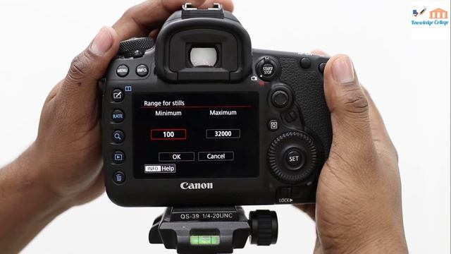 CANON EOS 5D MARK IV ISO RANGE & SETTINGS. смотреть онлайн
