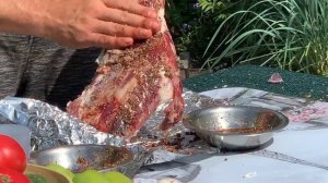 Баранья нога в тандыре