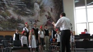Детский хор поёт об Иисусе Христе! 01.06.2013