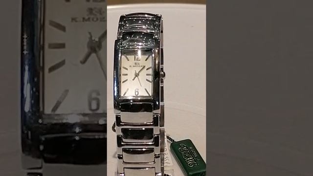 ЖЕНСКИЕ ШВЕЙЦАРСКИЕ НАРУЧНЫЕ ЧАСЫ K.MOZER. КВАРЦЕВЫЙ МЕХАНИЗМ. КОРПУС И БРАСЛЕТ- СТАЛЬНЫЕ. смотреть онлайн
