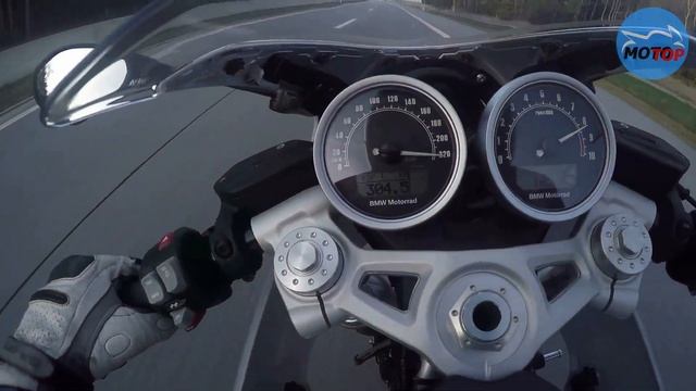 BMW R nineT Racer - 6th gear ROLL ON 60-220km/h смотреть онлайн