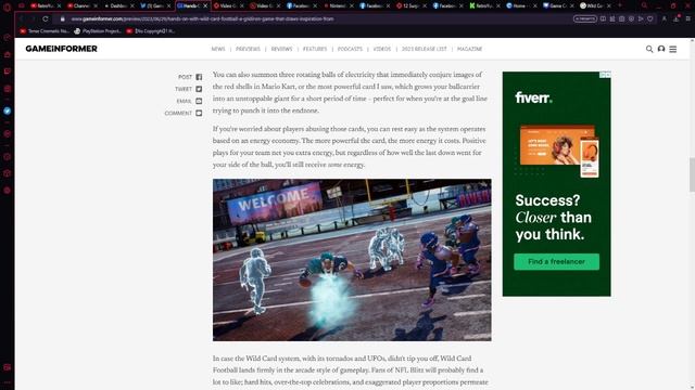 Mario Kart and Football Give You Wild Card Football смотреть онлайн