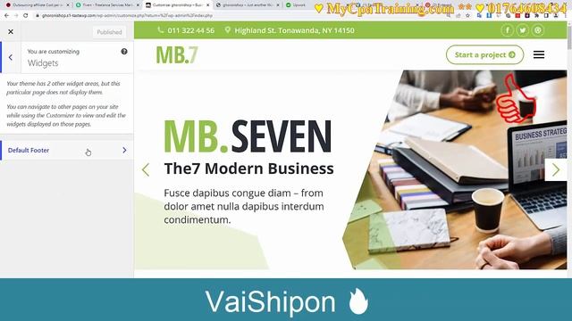 the7 theme customization Bangla Tutorial | Easy Wordpress Web Site Design ? смотреть онлайн