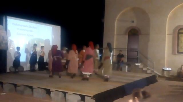 Cypriot dance ♥ Кипрский танец ♥ Sent Marina's festival ♥ Dasaki Achnas village смотреть онлайн