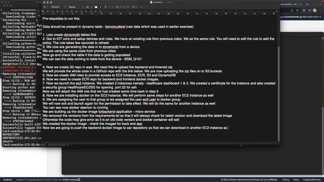 Full docker demo with code deployment on AWS - week4 смотреть онлайн