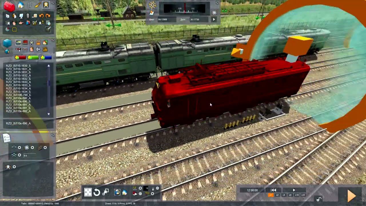 Train simulator classic редактор сценариев (урок 6 - работа с составом) смотреть онлайн
