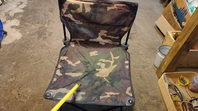 Расскладной стульчик для рыбалки. смотреть онлайн