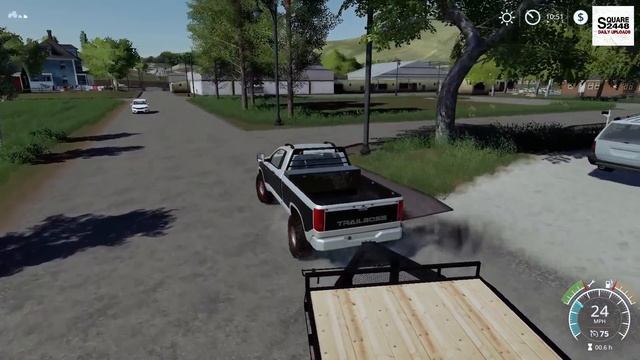 I Bought A New Work Truck! | New Tractor Loader | Snow Plows | Xbox One Property Maintenance | FS19 смотреть онлайн