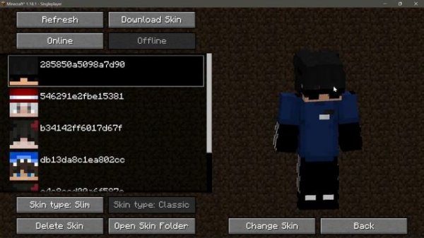 Minecraft Java 1.18.1 Best Fabric Skins Mod Skins Not working/loading Fix
