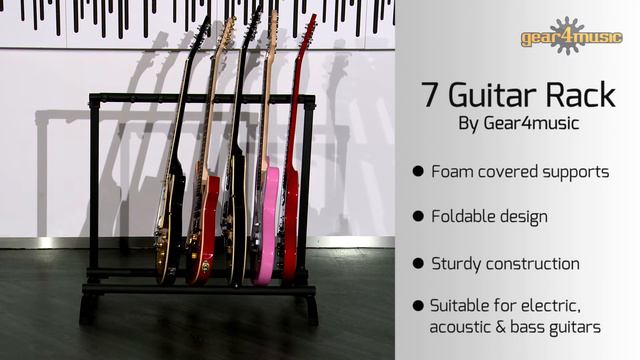 7x Guitar Rack Stand смотреть онлайн