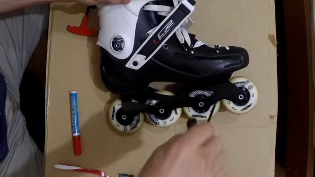 как развернуть колеса на роликовых коньках seba fr смотреть онлайн