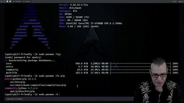 07 CLI Friendly: Arch Linux Post Install смотреть онлайн
