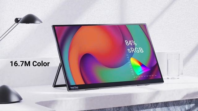 InnoView 18.5 inch Portable Monitor, 100HZ 120% sRGB 1080P FHD IPS Large Portable Monitor смотреть онлайн