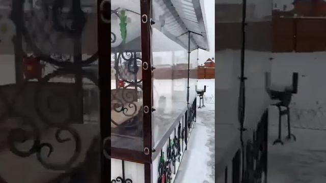 Зима не помеха, чуть посложнее монтаж! Мягкие окна для вас и вашего( дома, беседки, веранды,террас… смотреть онлайн