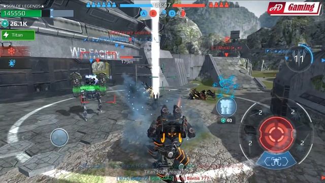 NEW ALL ROUNDER ARTHUR With NEW MAX TITAN Module ACCELERATOR +10 KPH!! - War Robots MK2 WR Gameplay смотреть онлайн