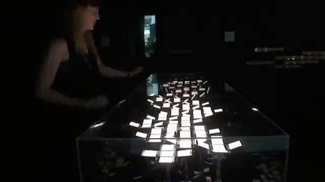 Jason Bruges Studio - Mimosa, Responsive Light Installation 2010 смотреть онлайн