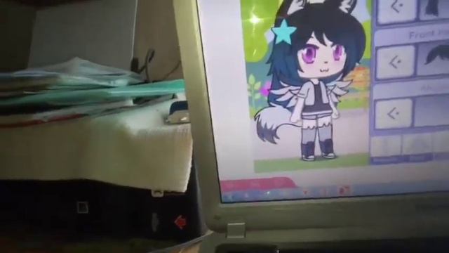 Делаю своего персонажа в gacha life на ноутбуке!?! :) смотреть онлайн