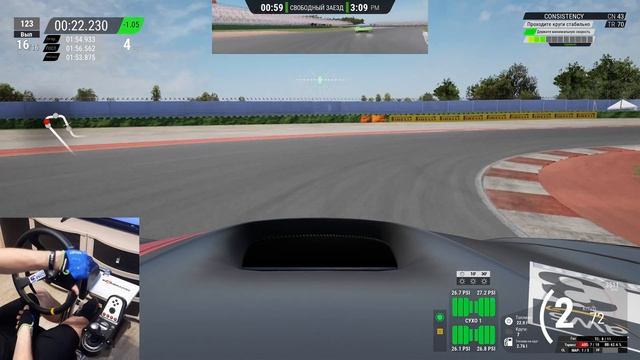 Карьера новичка в Assetto Corsa Competizione | Misano – свободный заезд | Mercedes-AMG GT3