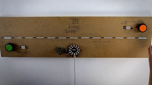 1D Pong game by Great Scott Lab смотреть онлайн