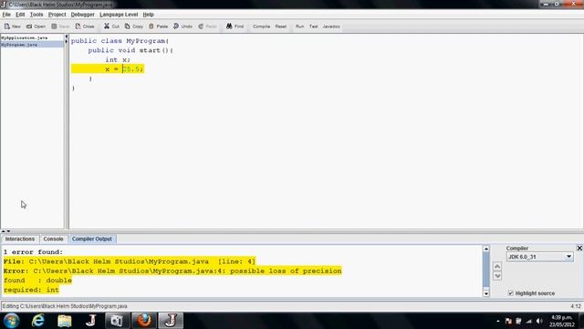 Beginning Java Tutorial 3 Variables смотреть онлайн
