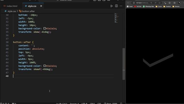 ✅ Como crear un BOTON 3D con HTML y CSS — Tutorial de como crear Botones con CSS смотреть онлайн