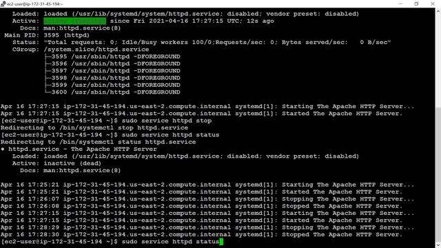 How to check service is running or not ? || service or daemon related commands|| Jyothi IT Solution смотреть онлайн