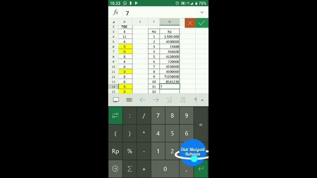 Cara menggunakan ms Excel di Hp android cara menjumlahkan смотреть онлайн