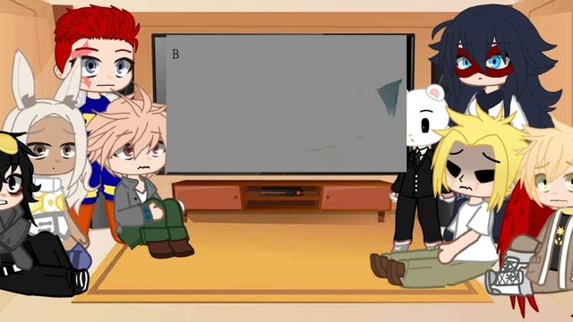 pro heroes and bakugou react to villain deku v.deku au no ships (cringe) 1/??? смотреть онлайн