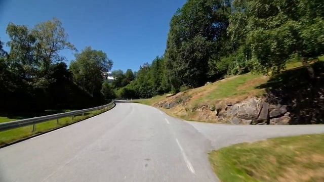The Eagle Road of the Geiranger Fjord (Norway) - Indoor Cycling Training смотреть онлайн
