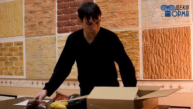 Что входит в набор для самостоятельного изготовления облицовочной плитки под кирпич в стиле "Лофт" смотреть онлайн