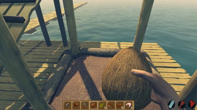 ЖАРЮ АКУЛУ НА КОСТРЕ В ОТКРЫТОМ ОКЕАНЕ! RAFT #2 смотреть онлайн