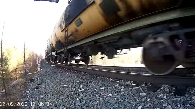 2ТЭ10МПGE с составом в сторону Алдана Нерюнгри ЯЖД #ржд #ждя #2ТЭМП