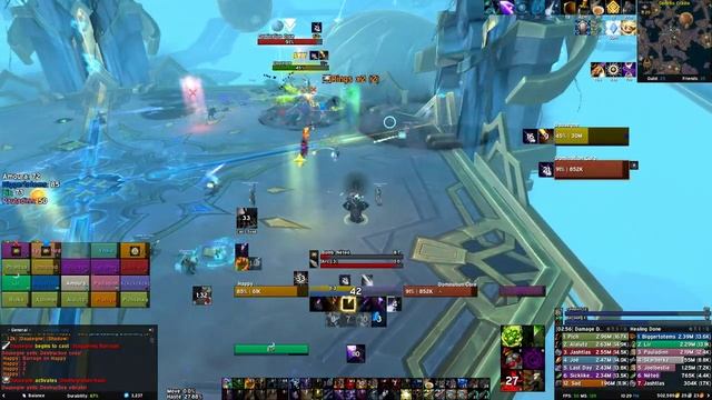 Dausegne, the Fallen Oracle Mythic Hilikus (Frostmourne) - Floor Druid POV смотреть онлайн