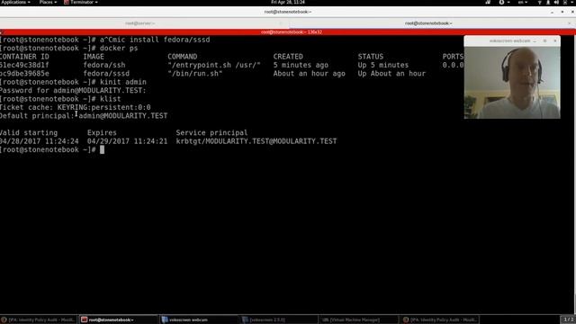 Sprint 29 demo 2: SSH container with SSSD authentication смотреть онлайн