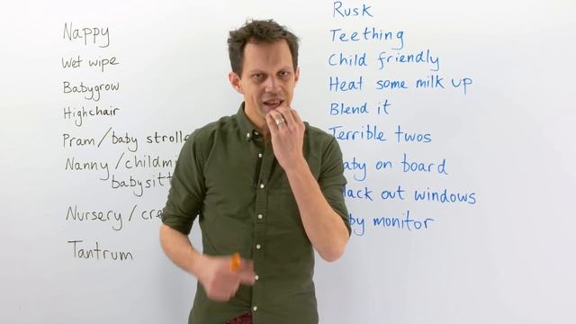English Vocabulary: BABIES & CHILDREN смотреть онлайн