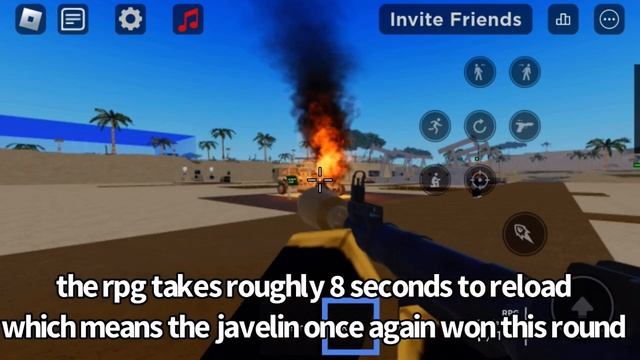 RPG VS JAVELIN in WAR TYCOON ROBLOX! смотреть онлайн