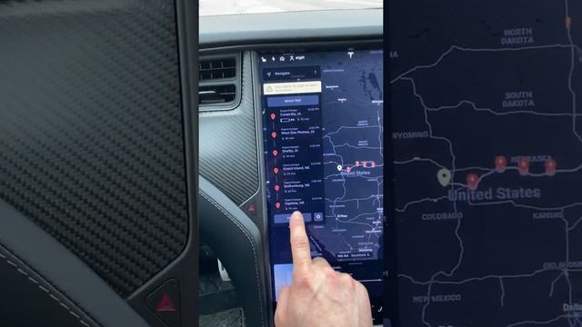 Tesla find a Supercharger near your nav destination смотреть онлайн