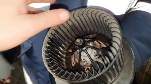 Ремонт отопителя салона Октавия А5.  Ремонт печки Octavia A5