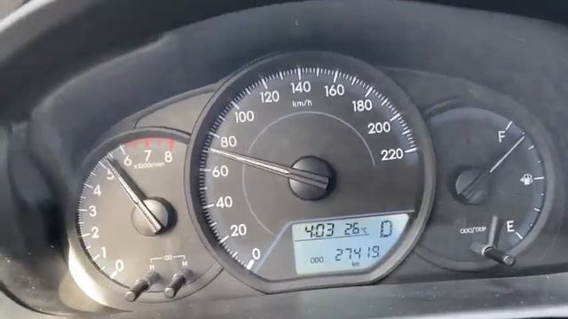 Aceleración de 0 a 100 kms/hr. Toyota Yaris 2019 смотреть онлайн