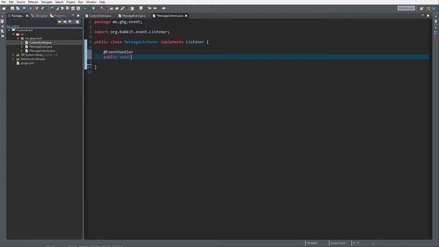 Minecraft Bukkit/Spigot Plugin Tutorial #42: Custom Event смотреть онлайн