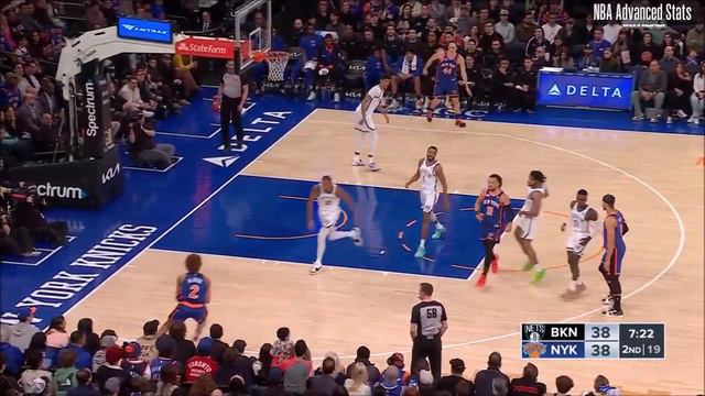 Miles McBride 26 pts 6 threes vs Nets 23/24 season смотреть онлайн