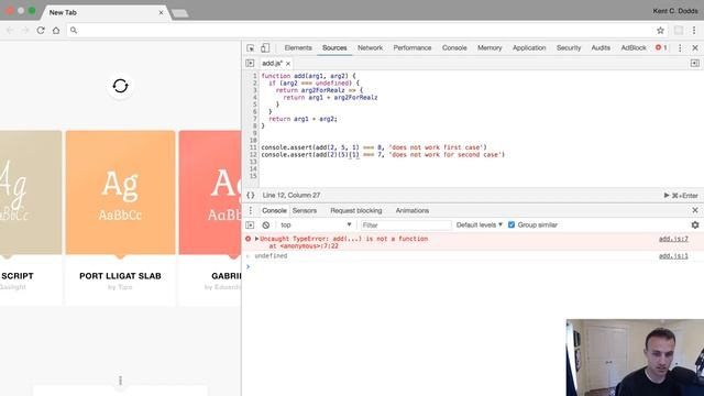 Currying in JavaScript смотреть онлайн