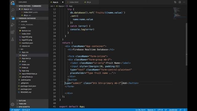 Add and Delete data from Firebase Realtime Database смотреть онлайн