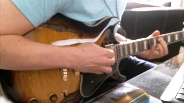 Blues For Narada Gary Moore Tribute Played through an AM93 Ibanez Hollow Body смотреть онлайн