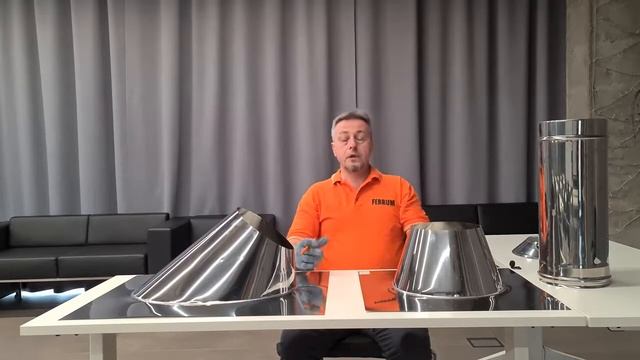 Кратко о дымоходе Ferrum Крышная разделка смотреть онлайн