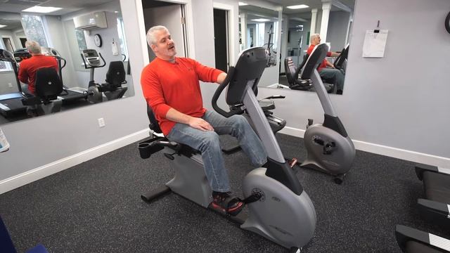 Vision Fitness Recumbant Bike смотреть онлайн