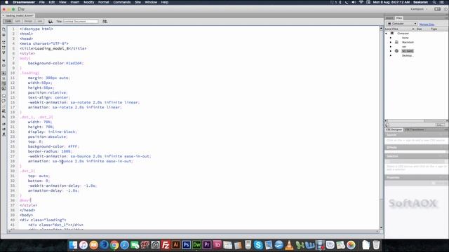 CSS Chasing Dots Loading Spinner смотреть онлайн