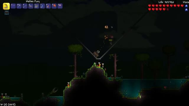 [ Фишка ] Как без крыльев летать в Террарии бесконечно? смотреть онлайн